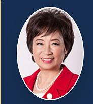 Rep. Angie Chen Button logo