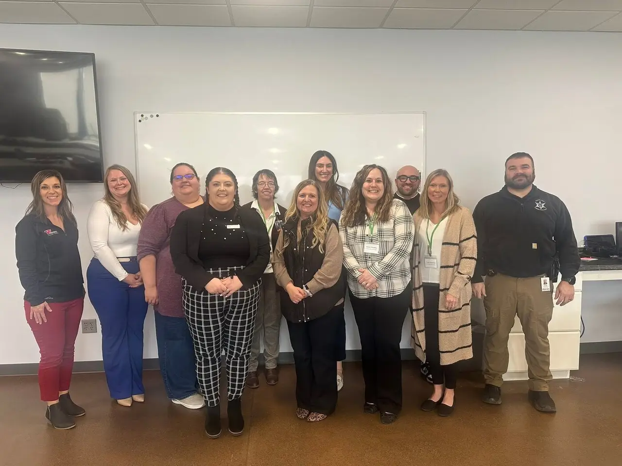 Leadership Wyandot participants gathered in a classroom setting