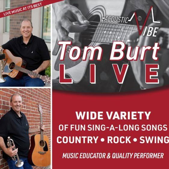 Live Music: Tom Burt  header image