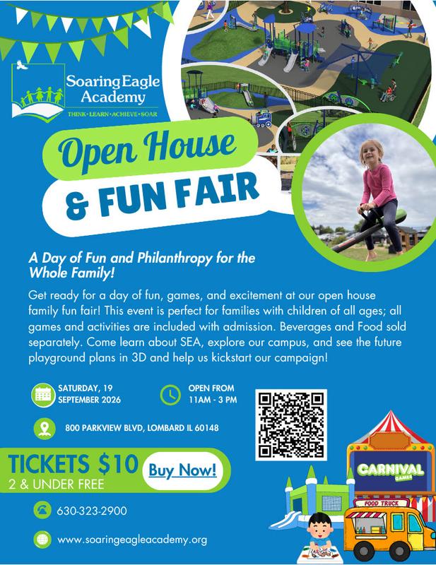 Open House & Fun Fair at Soaring Eagle Academy! header image