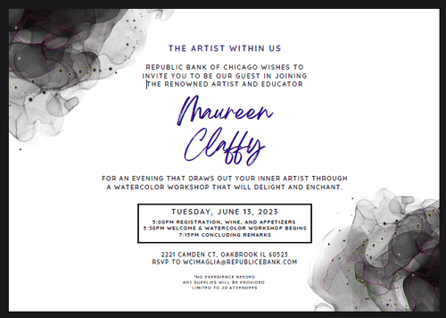 Artist Within Us presented by Women in Business and Republic Bank header image