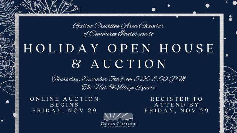 Holiday Open House & Auction header image