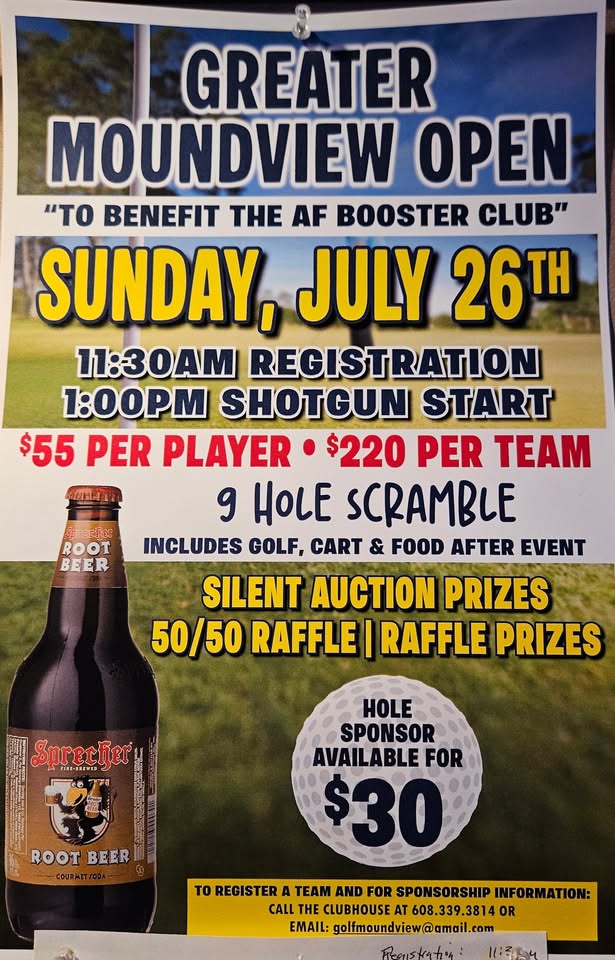 5th Annual Adams Friendship Athletic Booster Club Golf Outing and Fundraiser header image