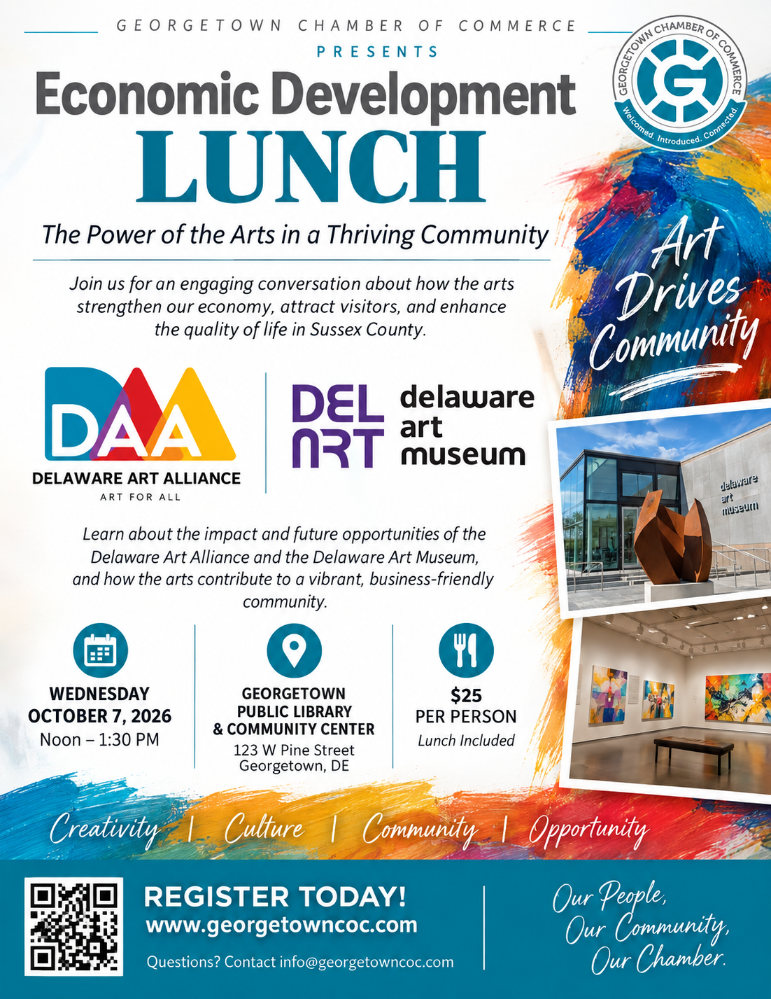 October 2026 Economic Development Lunch header image