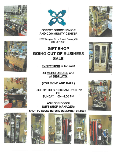 Gift Shop Going Out Of Business Sale header image