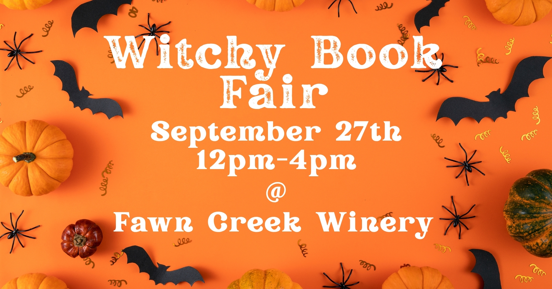 Witchy Book Fair header image