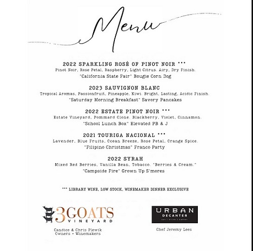 Winemaker Dinner header image