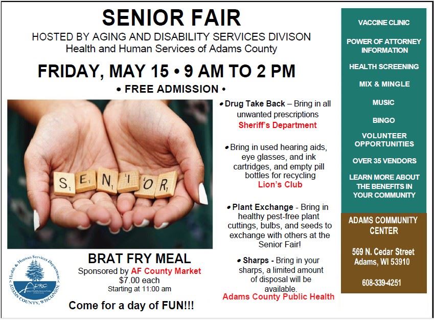 Senior Fair header image