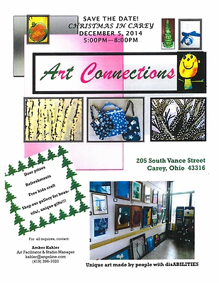 Art Connections: Christmas in Carey header image