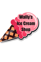 Wally's Ice Cream Shop logo