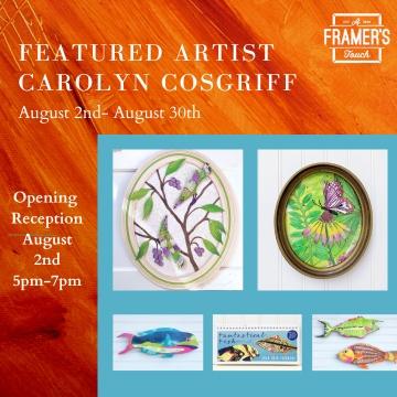 Featured Artist Carolyn Cosgriff- Opening Reception header image
