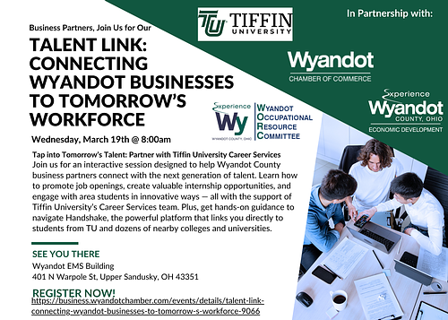 Talent Link: Connecting Wyandot Businesses To Tomorrow's Workforce header image