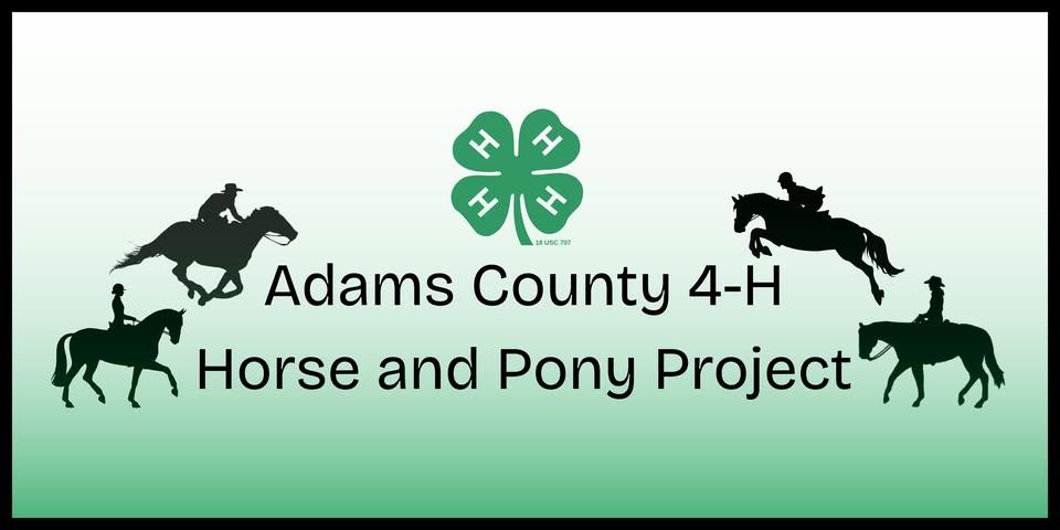 Adams Co. 4-H and Pony Project Free Fun Show header image