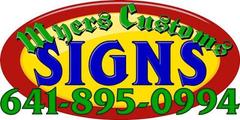 Myers Custom Signs & Screen Printing logo