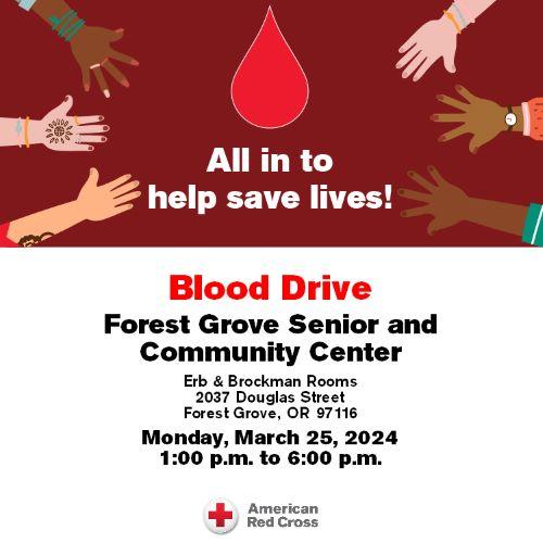Blood Drive @ FGSCC header image