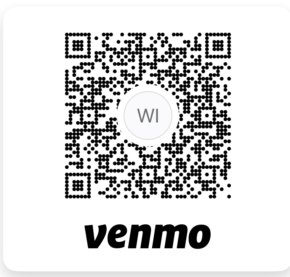 Venmo QR code for Wyandot Improvement Network