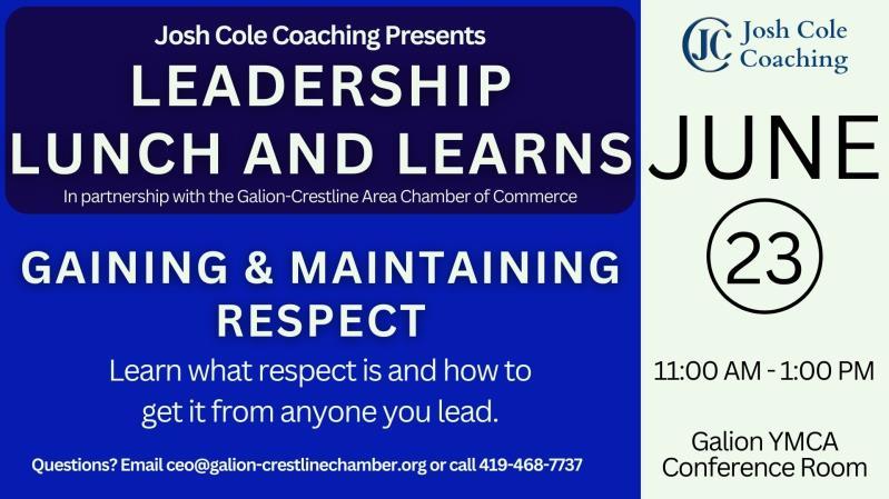 Leadership Lunch & Learns with Josh Cole Coaching header image