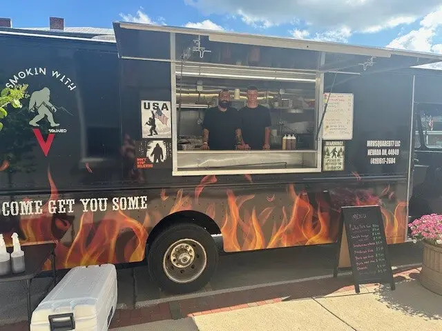 Food truck at Think Local, First Thursdays