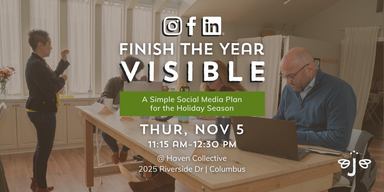 Finish the Year Visible: A Simple Social Media Plan for the Holiday Season header image