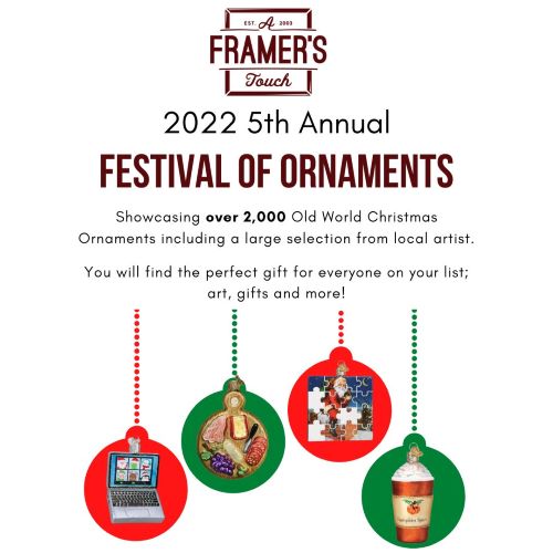 2022 5th Annual Festival of Ornaments header image
