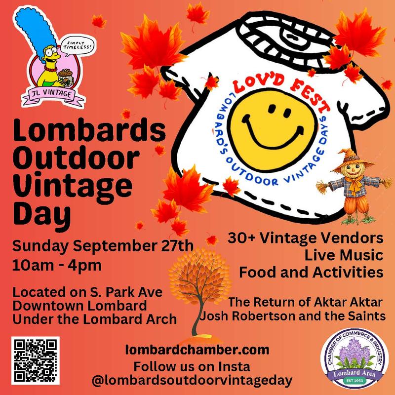 2026 Lombard's Outdoor Vintage Day (LOV'D) September Event header image