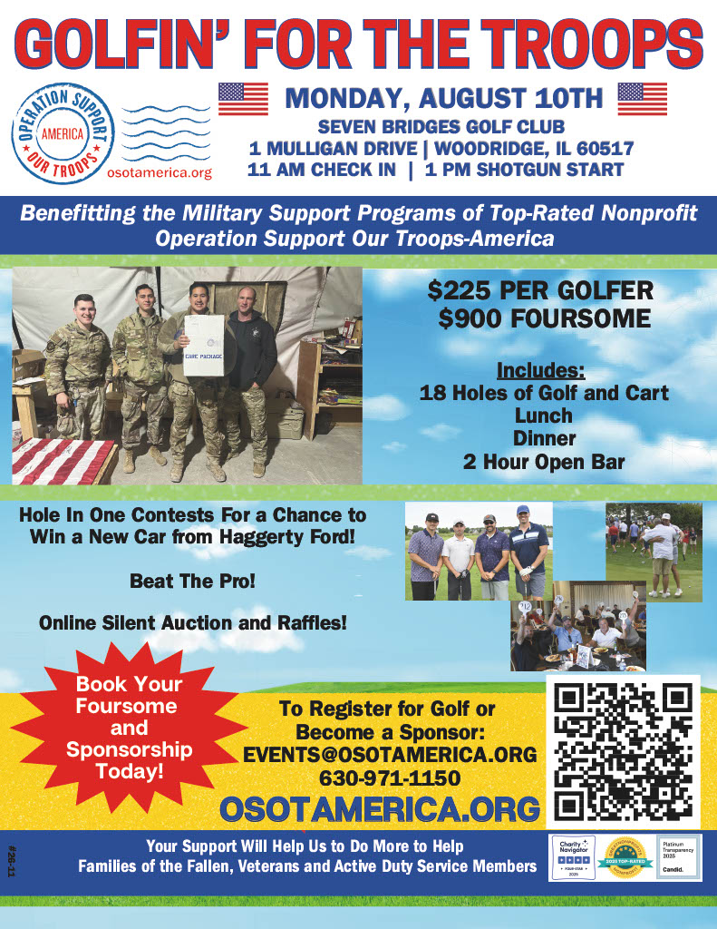 Golfing for the Troops header image