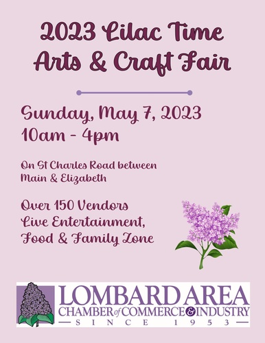 Lilac Times Arts & Craft Fair header image