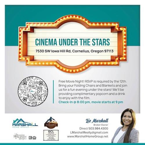 Cinema Under the Stars header image
