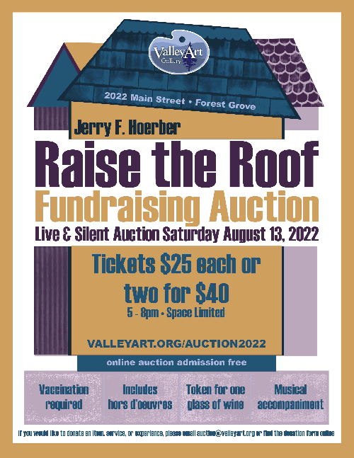 Jerry Hoerber 'Raise the Roof' Auction header image