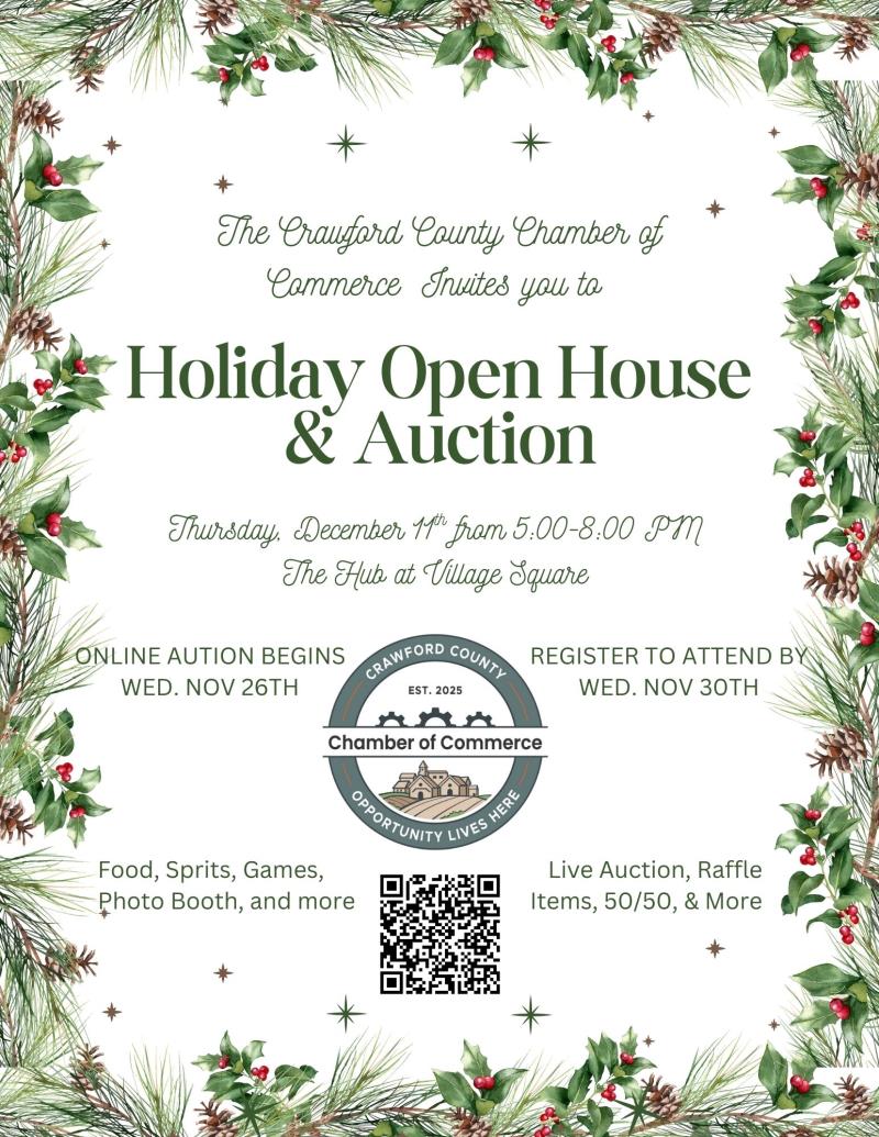 Holiday Open House & Auction header image
