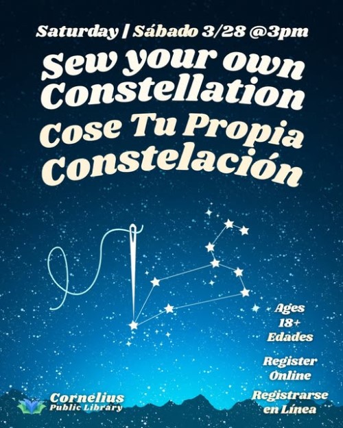 Sew your own constellation | Cose Tu Propia Constelacion header image