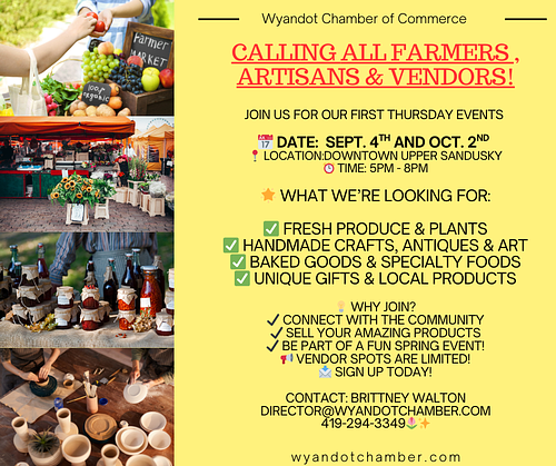 Farmers/Vendors Market Registration header image