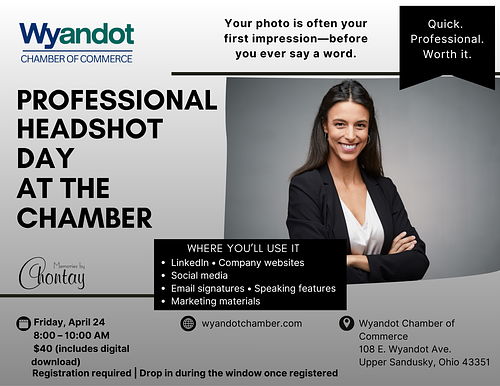 Professional Headshots at the Chamber header image