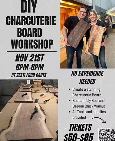 Charcuterie Board Workshop(Board Only) at Zesti Food Carts header image