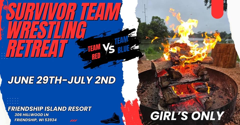 Girls Only-Lakeside "Survivor" Team Edition Wrestling Retreat  header image