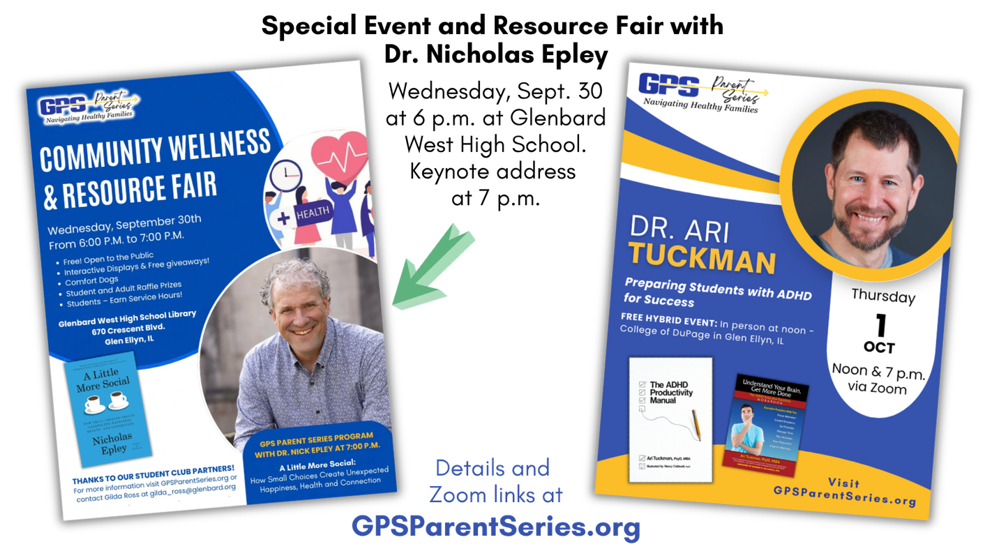 GPS Parent Series - Real Support. Stronger Families. header image