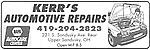 Kerr's Automotive Repairs Ltd. logo