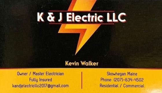 K & J Electric logo