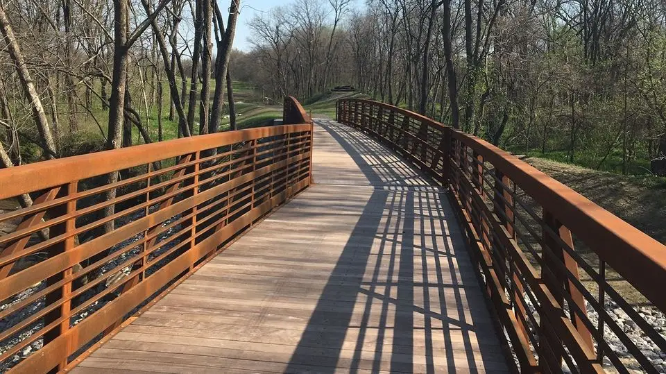 Kearney area trail bridge