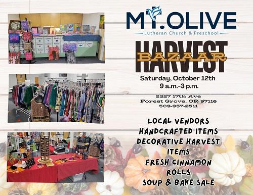 Harvest Bazaar header image