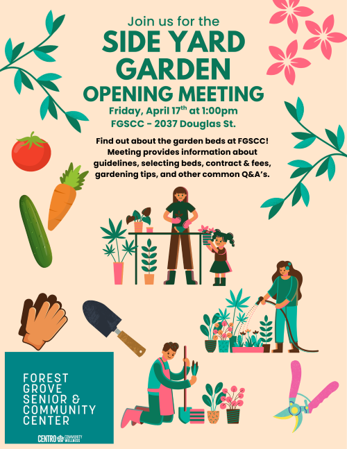 Garden Bed Rental Mtg @ FGSCC header image