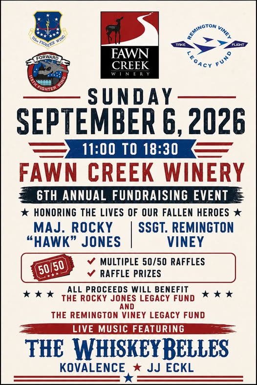 Fawn Creek Winery 6th Annual Fundraising Event header image