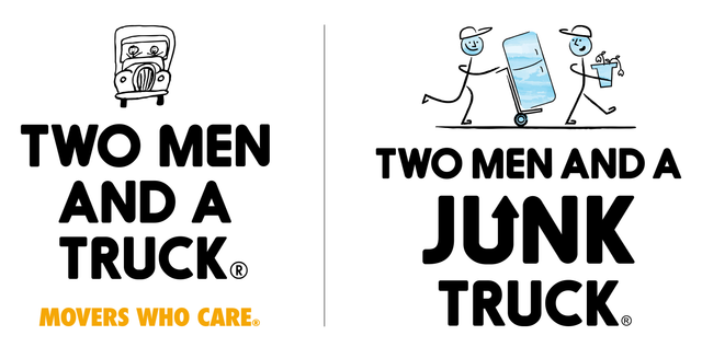 Two Men And A Truck - Fishers logo