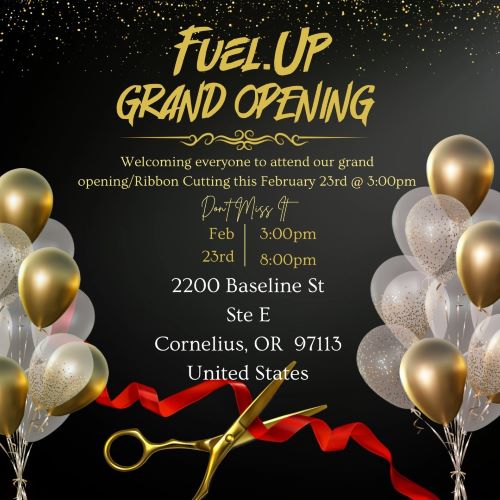 Fuel Up Grand Opening header image