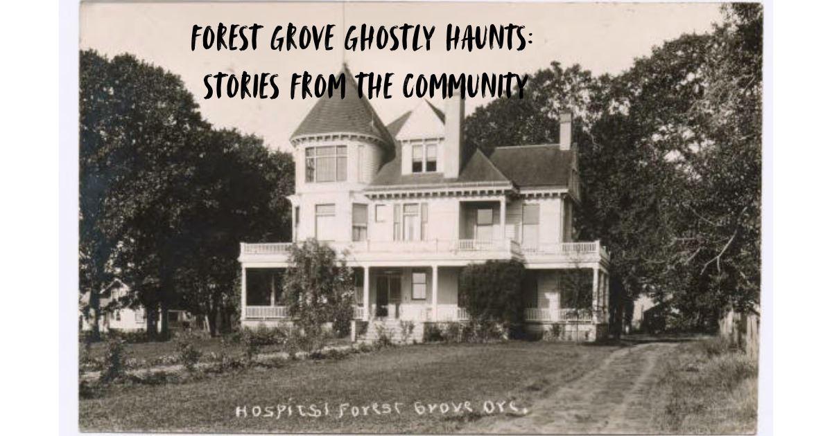 Ghostly Haunts: Stories from the Community header image
