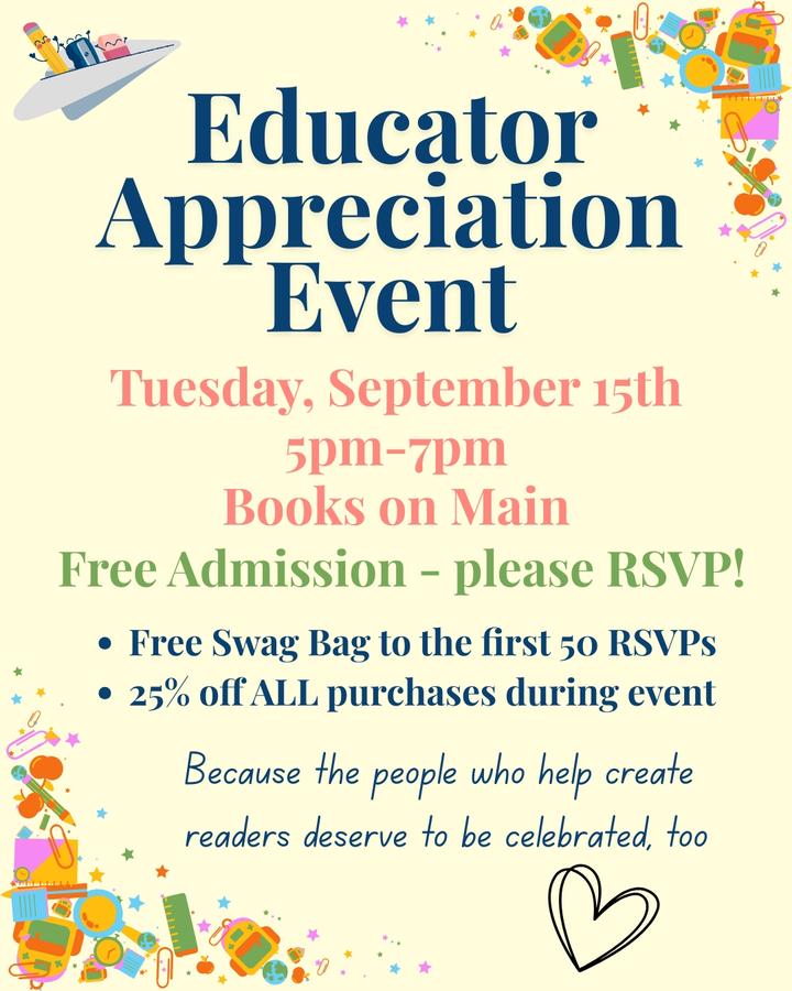 Educator Appreciation Event gallery image 1