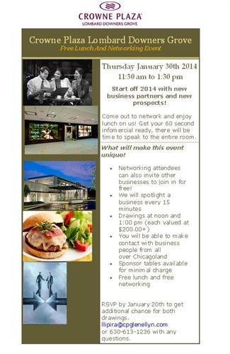 Event at Crowne Plaza Lombard Downers Grove header image