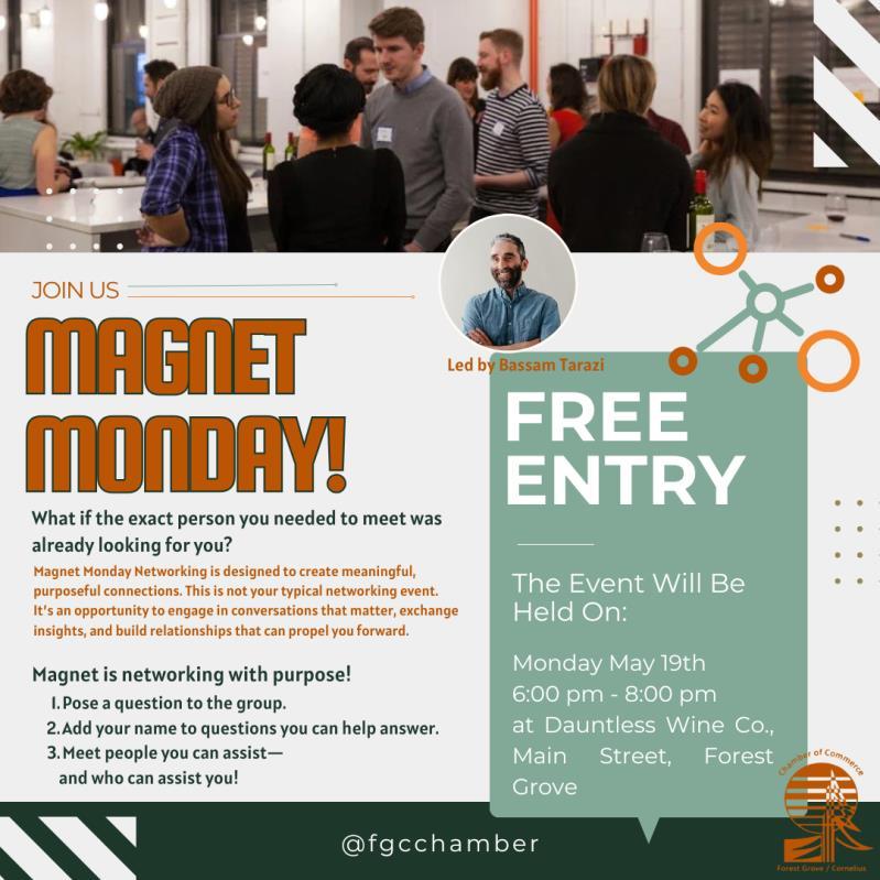 May Magnet Monday Networking header image