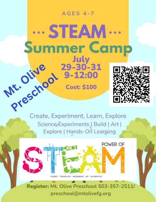 STEAM Summer Camp header image