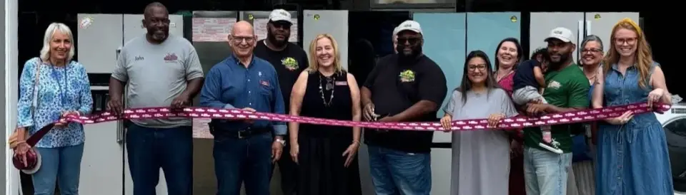 Greater Millsboro Chamber ribbon cutting banner